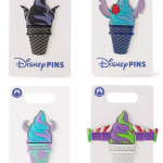 Disney Character Ice Cream Pins at Disney Parks