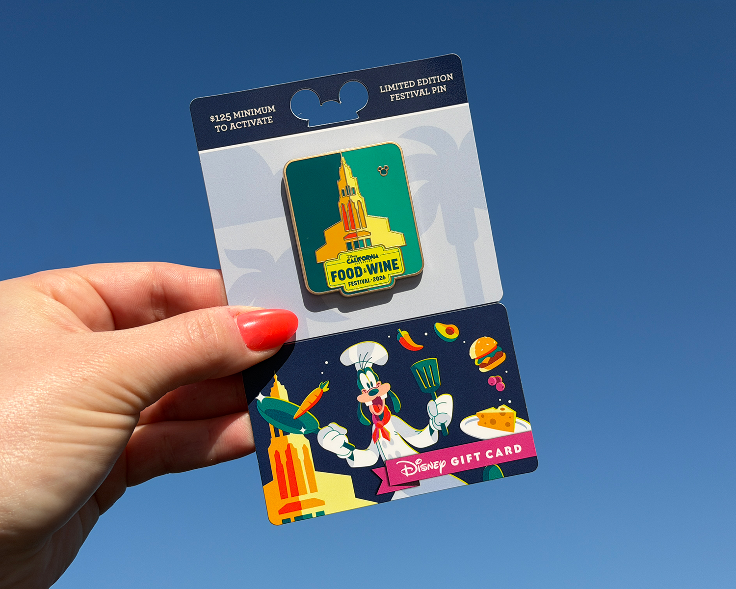 Disney Gift Card California Adventure Food and Wine Festival 2026