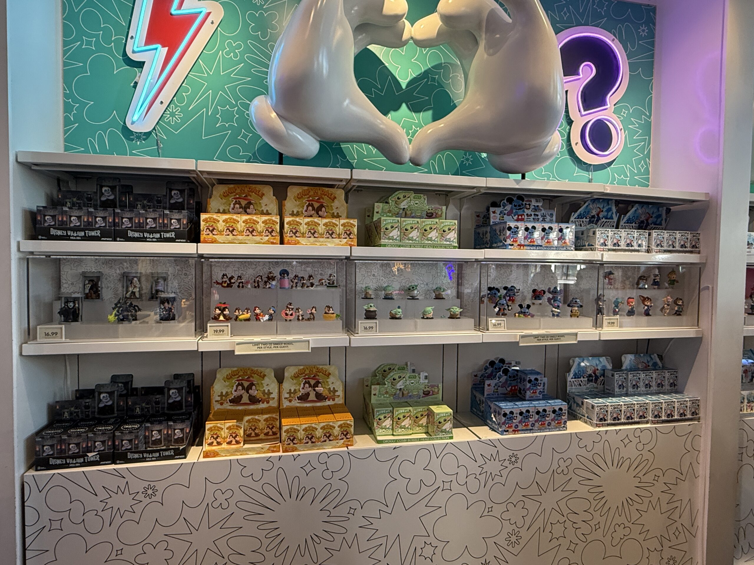 Disney POP Mart Display