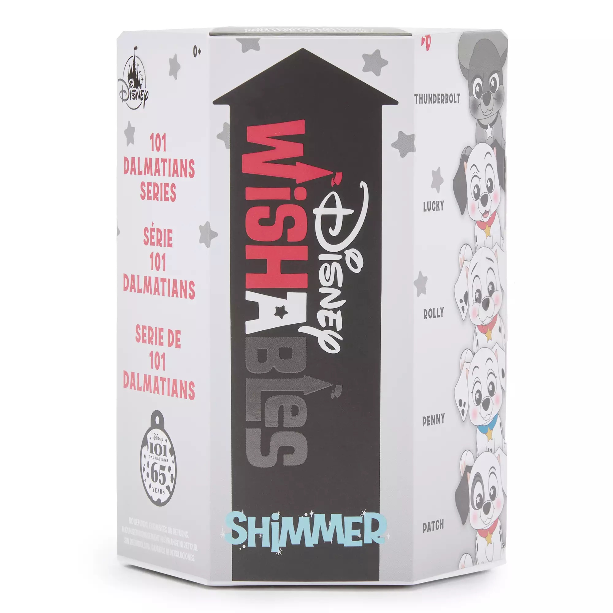 Disney Wishables Shimmer Mystery Plush Blind Pack – 101 Dalmatians – 4'' – Limited Release Mystery Box