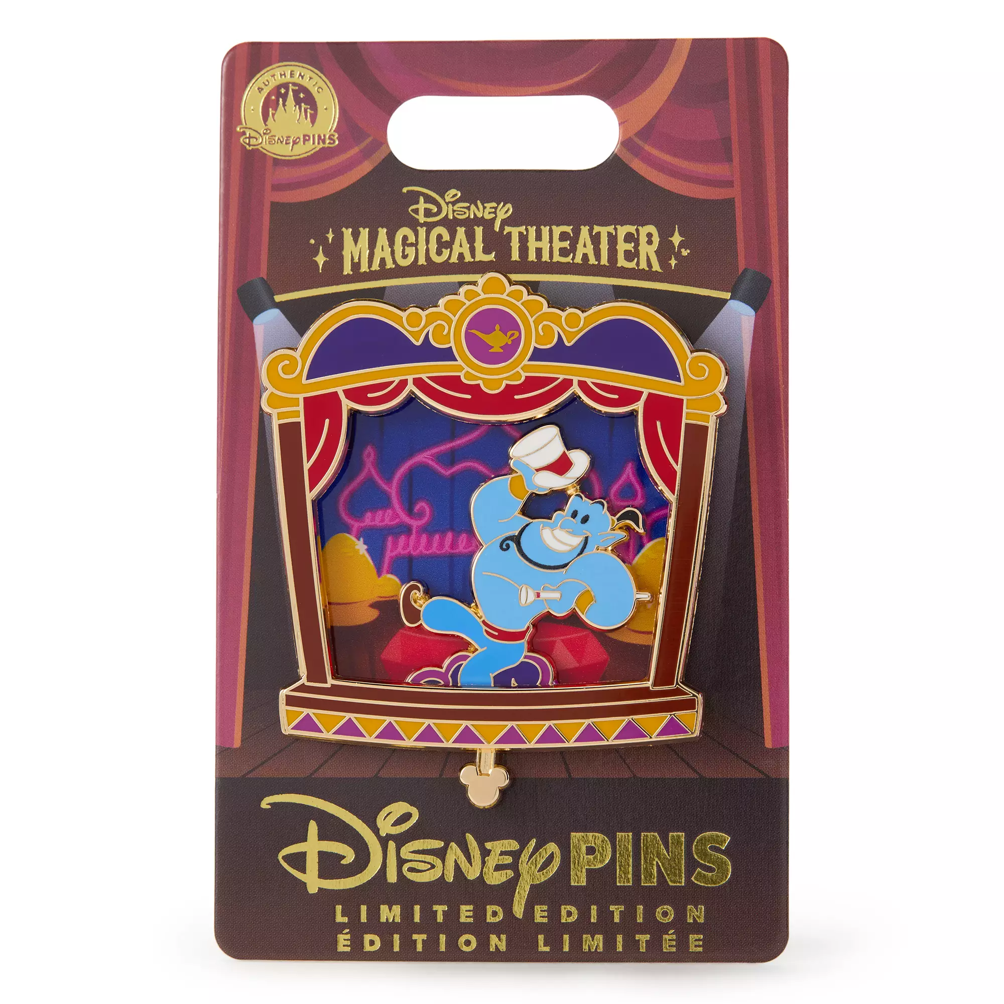 Genie Dancing Pin – Aladdin – Disney Magical Theater – Limited Edition