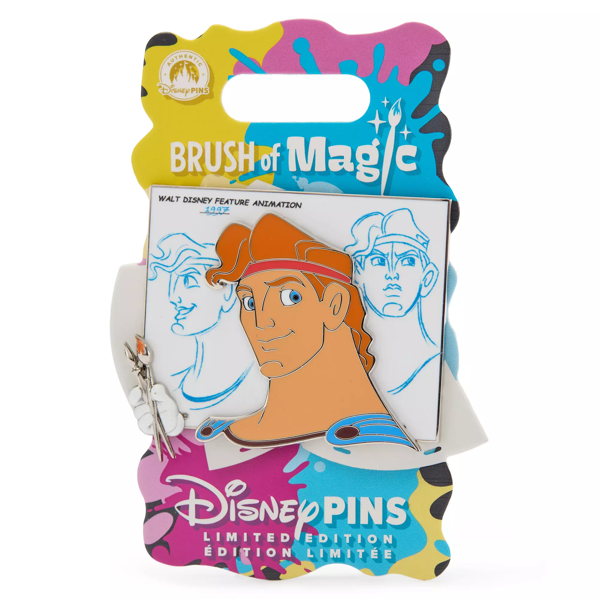 Hercules Pin – Brush of Magic – Limited Edition