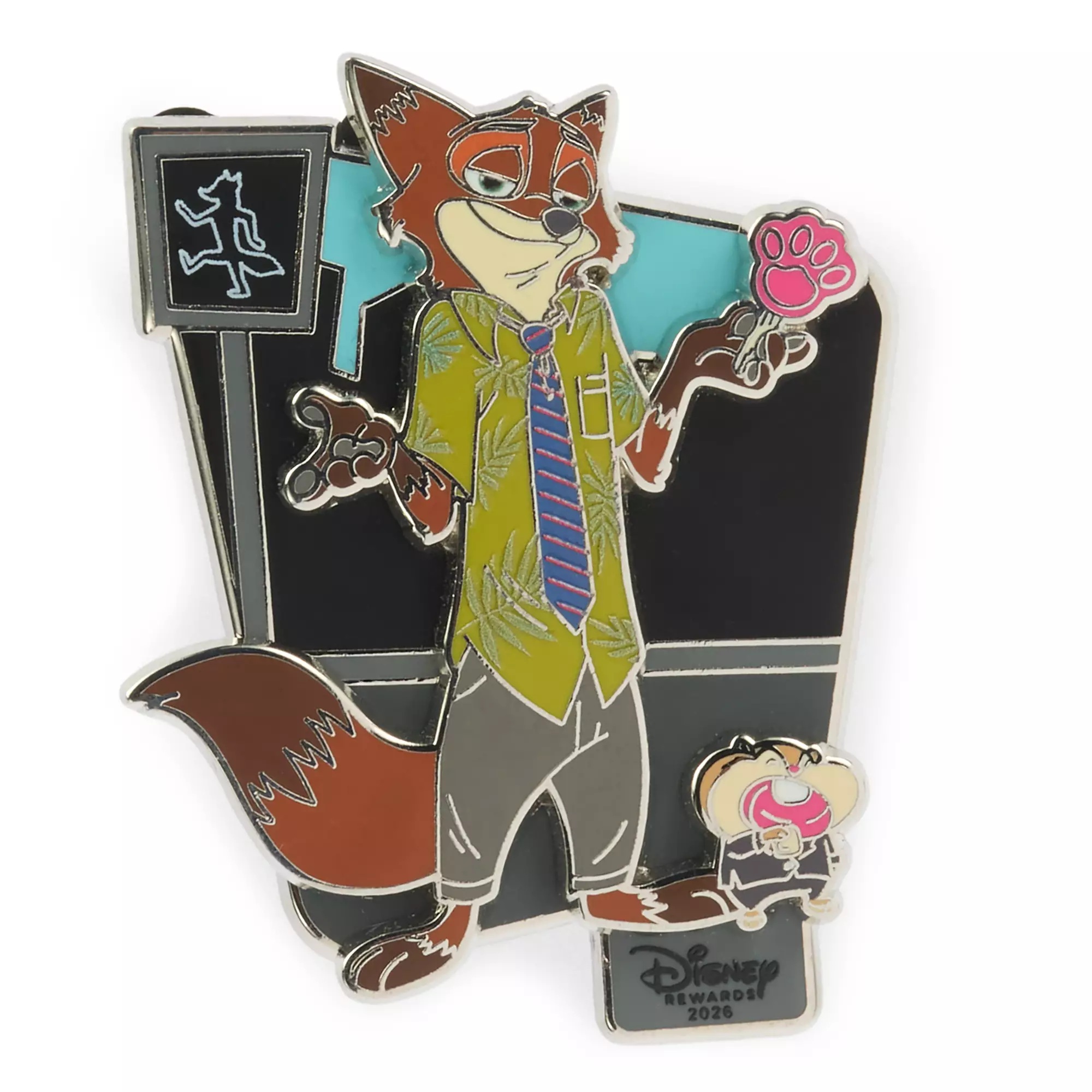 Nick Wilde Pin – Zootopia 2 – Disney® Visa® Cardmember Exclusive 2026 – Limited Release Pin