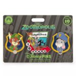 Zootopia 10th Anniversary Pin Set at Disney Store Zootopia 10th Anniversary Pin Set – Limited Edition