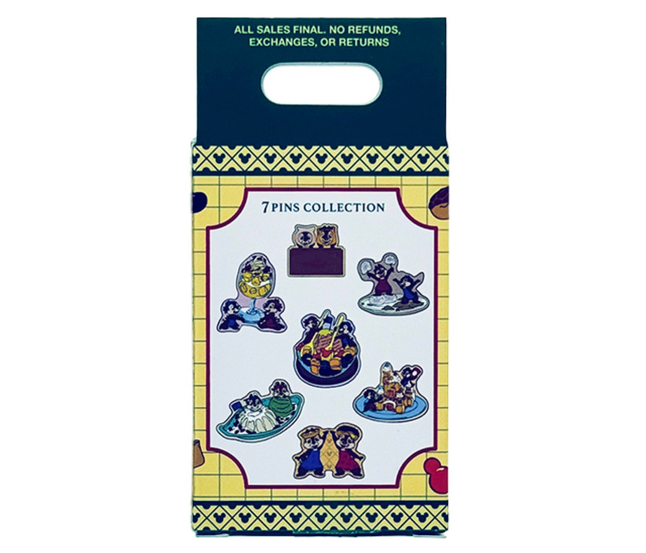 Chip 'n Dale Mystery Pin Set at Hong Kong Disneyland Blind Box