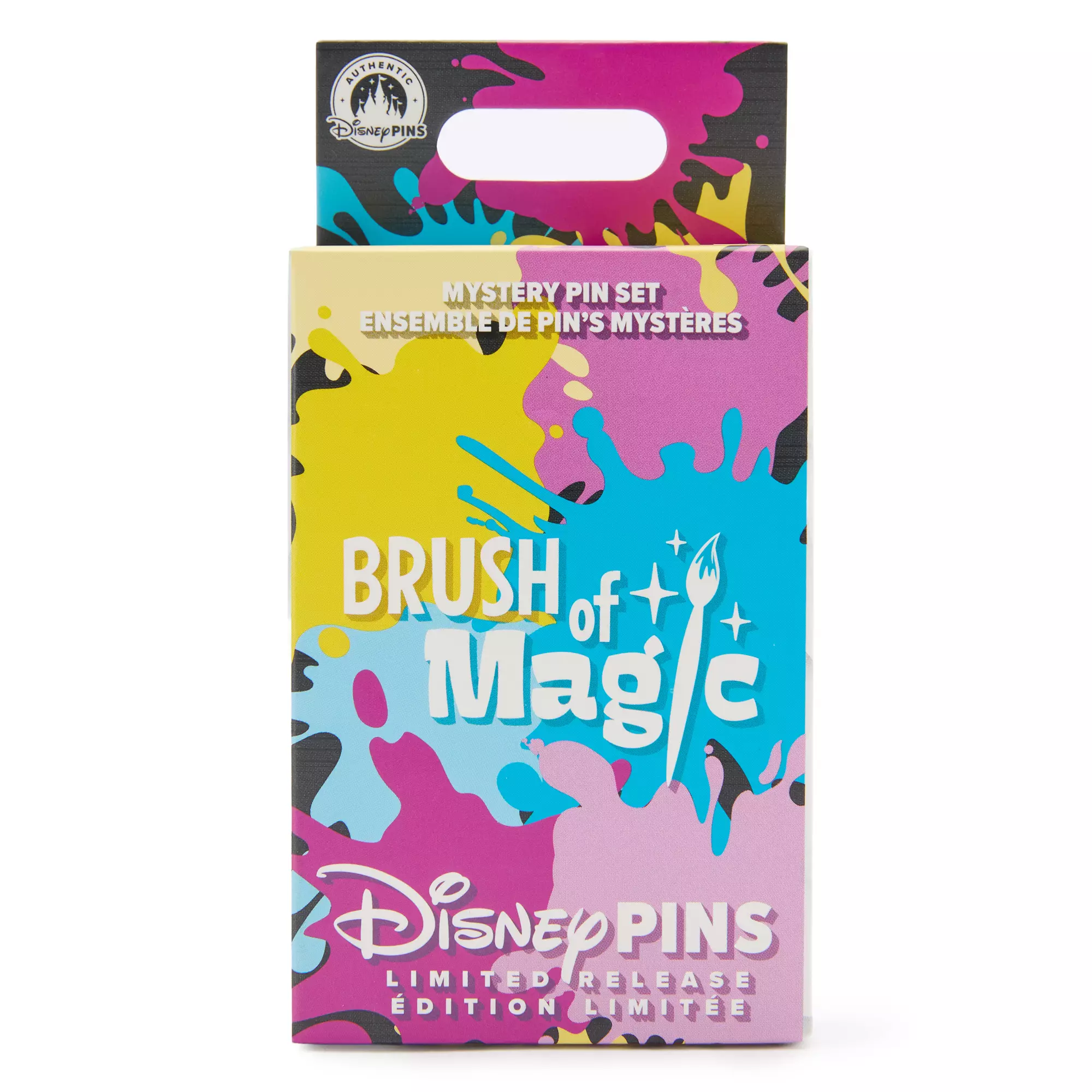 Disney Brush of Magic Mystery Pin Blind Pack Series 1 – 2-Pc. – Limited Release Box Set