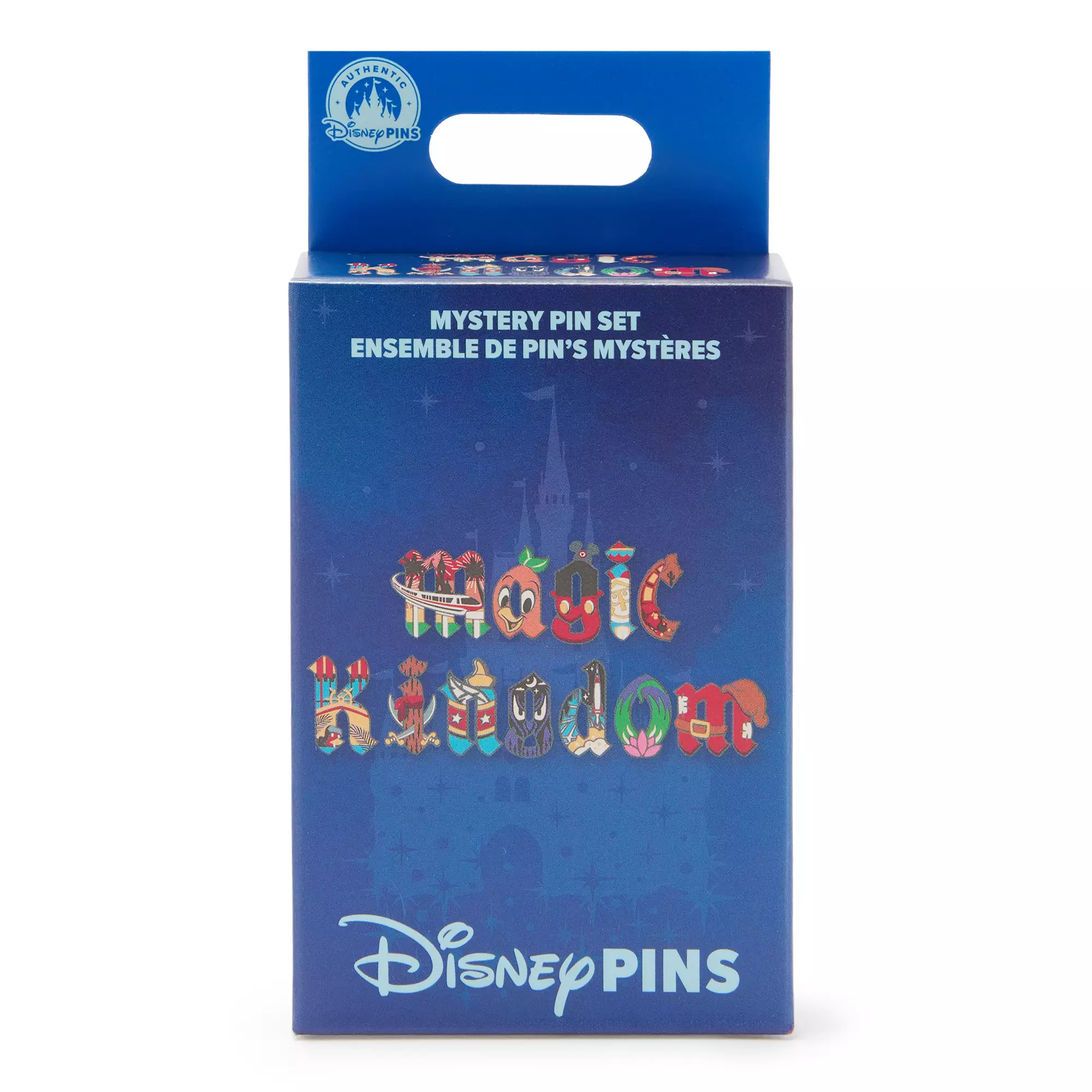 Magic Kingdom Mystery Pin Blind Pack – 2-Pc Box Set