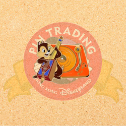 Disney Vinyl Record Player Series - Chip Limited Edition Pin