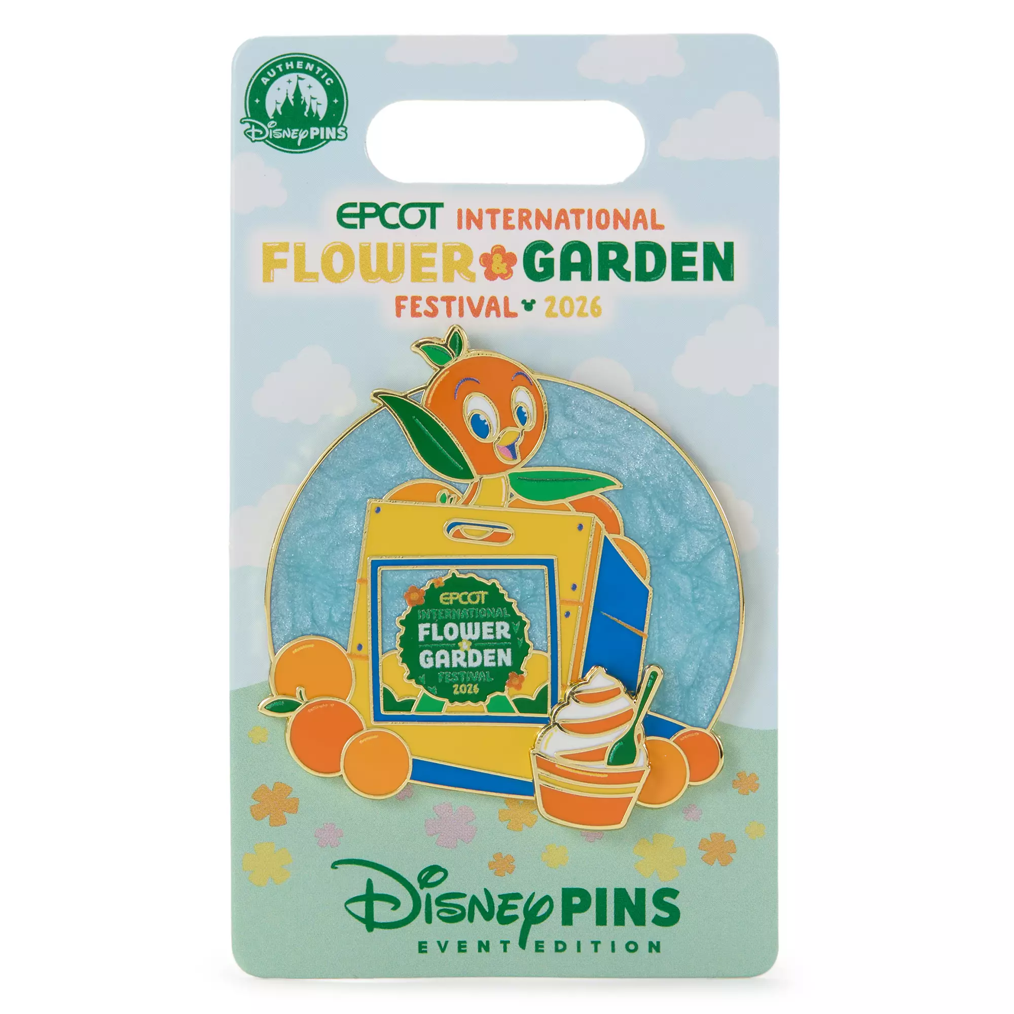 Orange Bird ''Crate'' Pin – EPCOT International Flower & Garden Festival 2026 – Event Edition