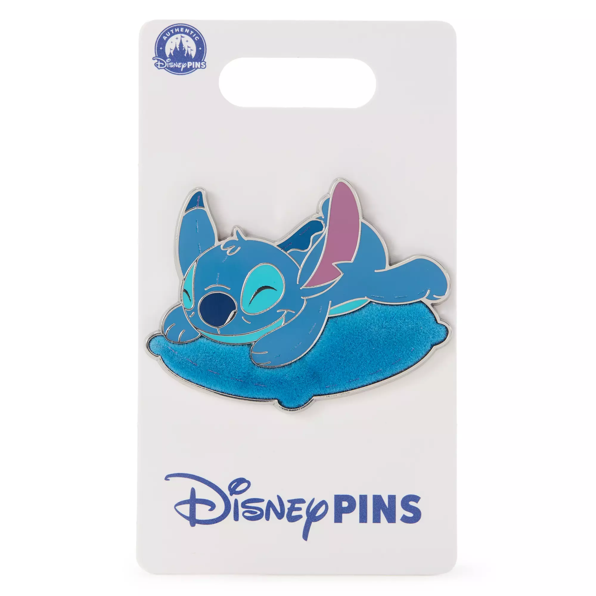 Stitch on Pillow Pin – Lilo & Stitch