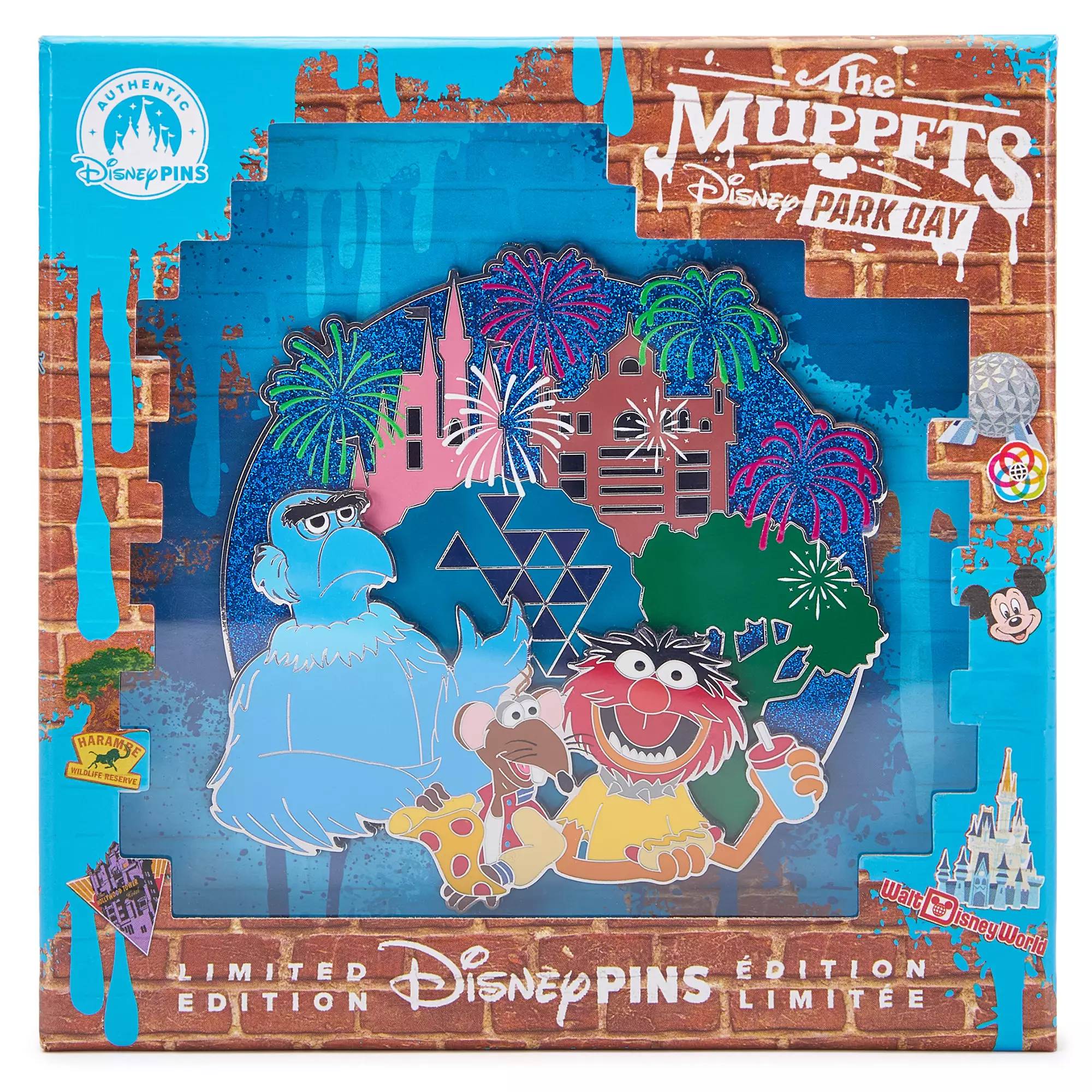 The Muppets Disney Park Day Jumbo Pin – Walt Disney World – Limited Edition Box