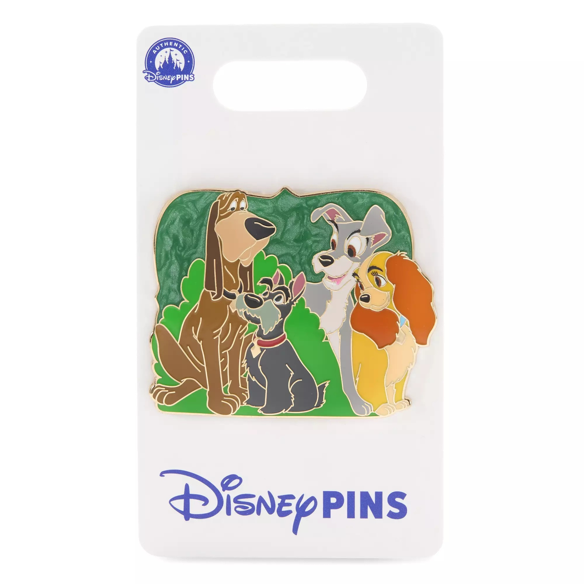 Lady and the Tramp Cast Pin