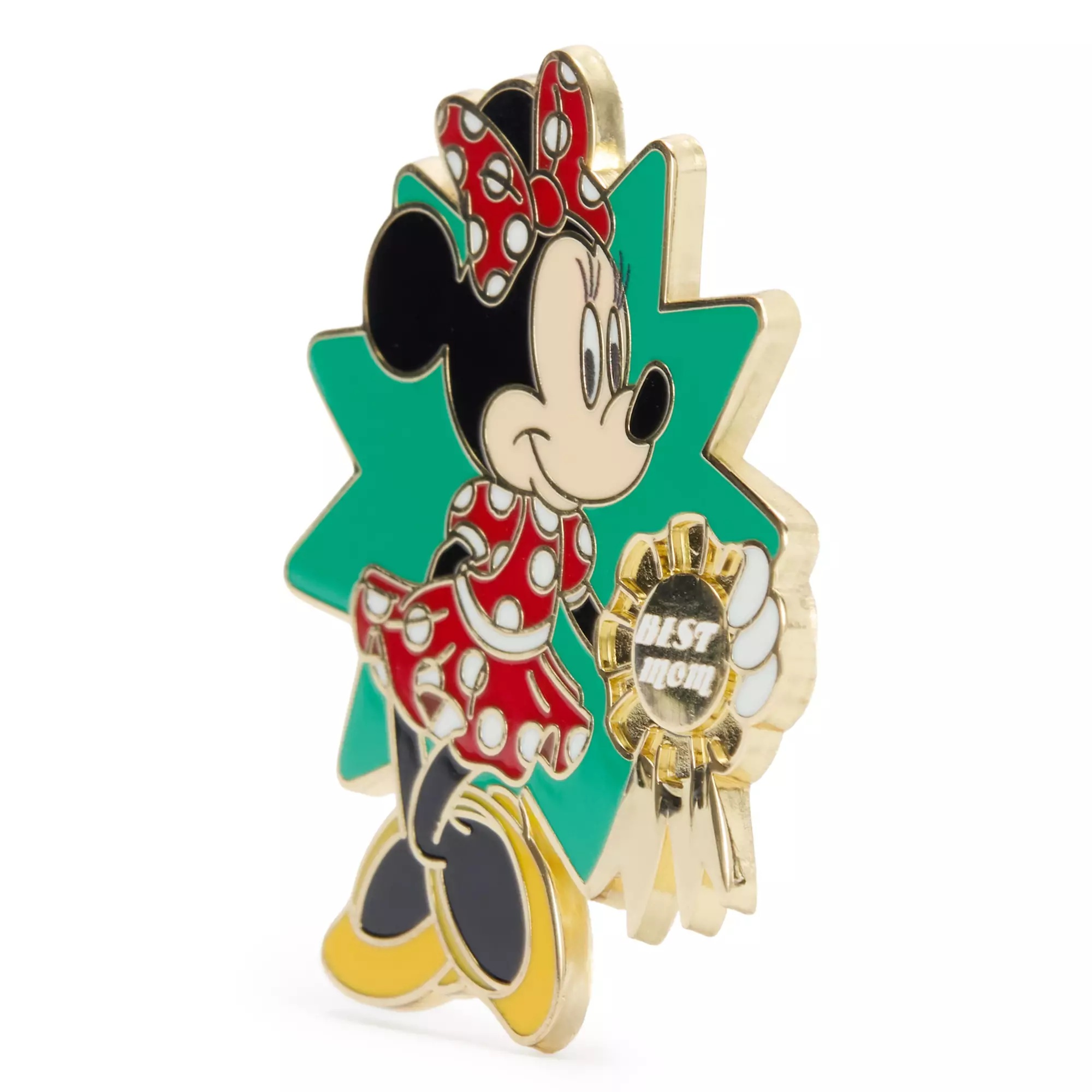 Minnie Mouse ''Best Mom'' Pin Side View