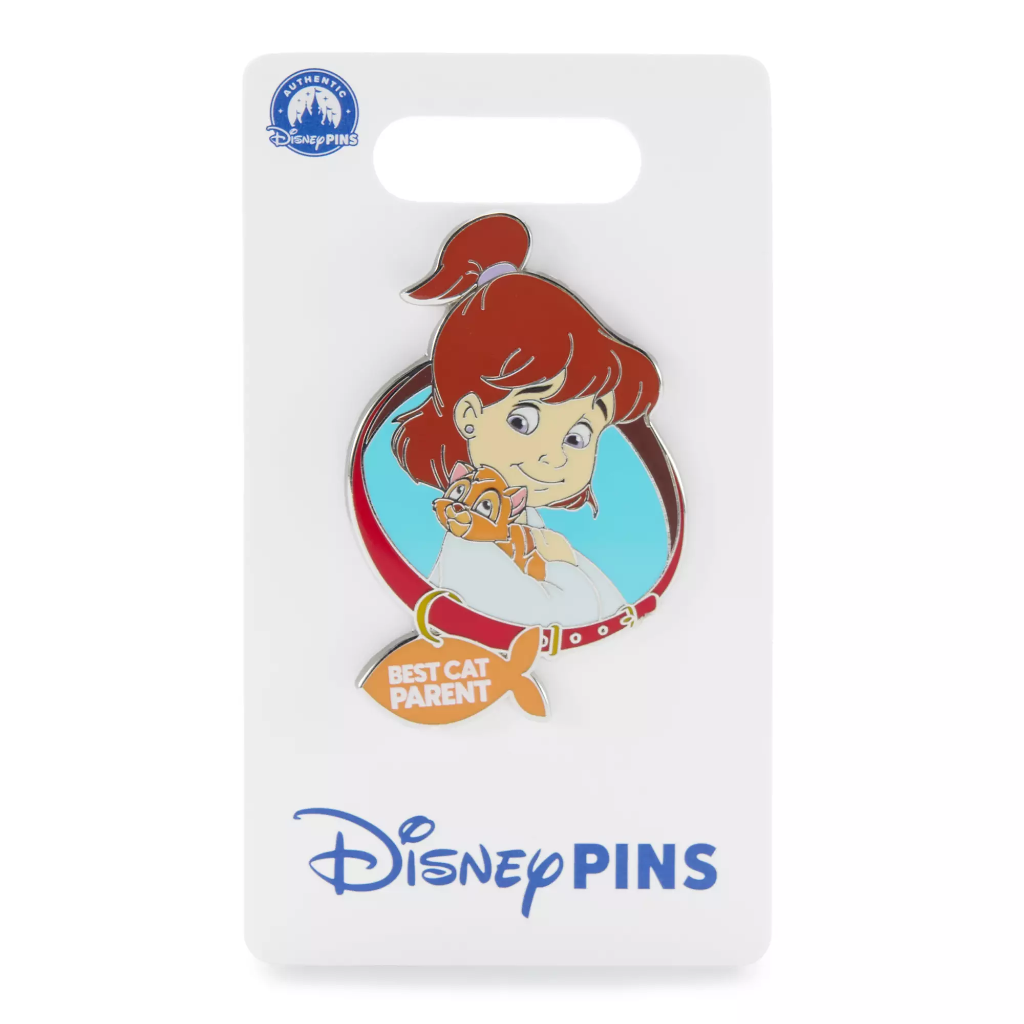 Oliver and Jenny ''Best Cat Parent'' Pin – Oliver & Company
