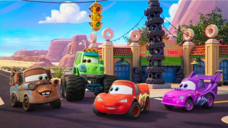 Cars Lightning Racers Disney Jr Series on Disney Plus