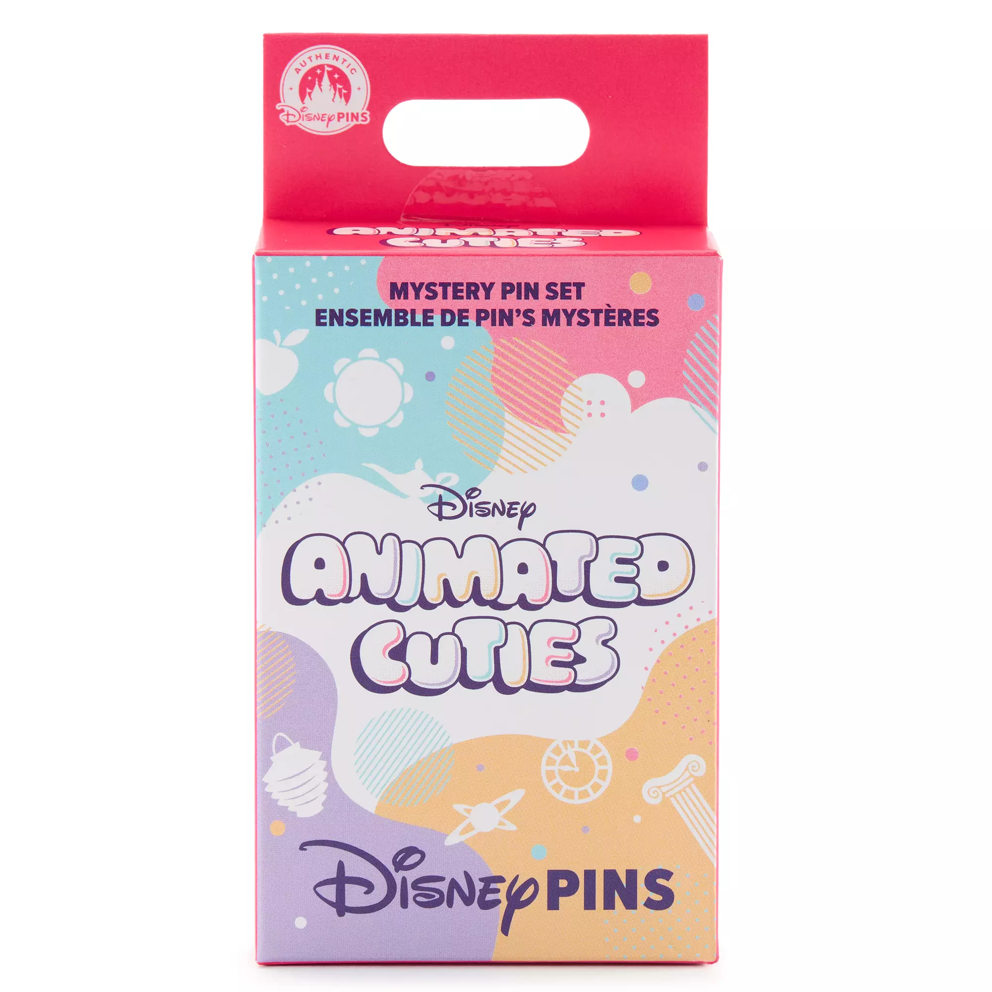 Disney Animated Cuties Mystery Pin Blind Pack – 2-Pc Pin Box