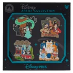 Disney Attractions Songs Pin Set – Disney Artist Collection by Robert Schilling and Jason Peltz – Limited Edition