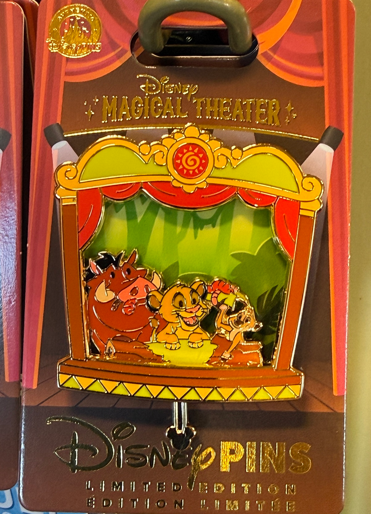 Disney Magical Theater The Lion King Limited Edition Pin