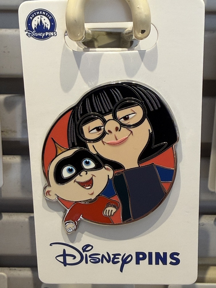 Edna and Jack-Jack Pin – The Incredibles OE Pin