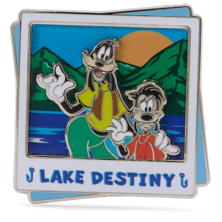 Goofy and Max Pin – Lake Destiny – A Goofy Movie – Disney Destinations – Limited Edition LE Pin
