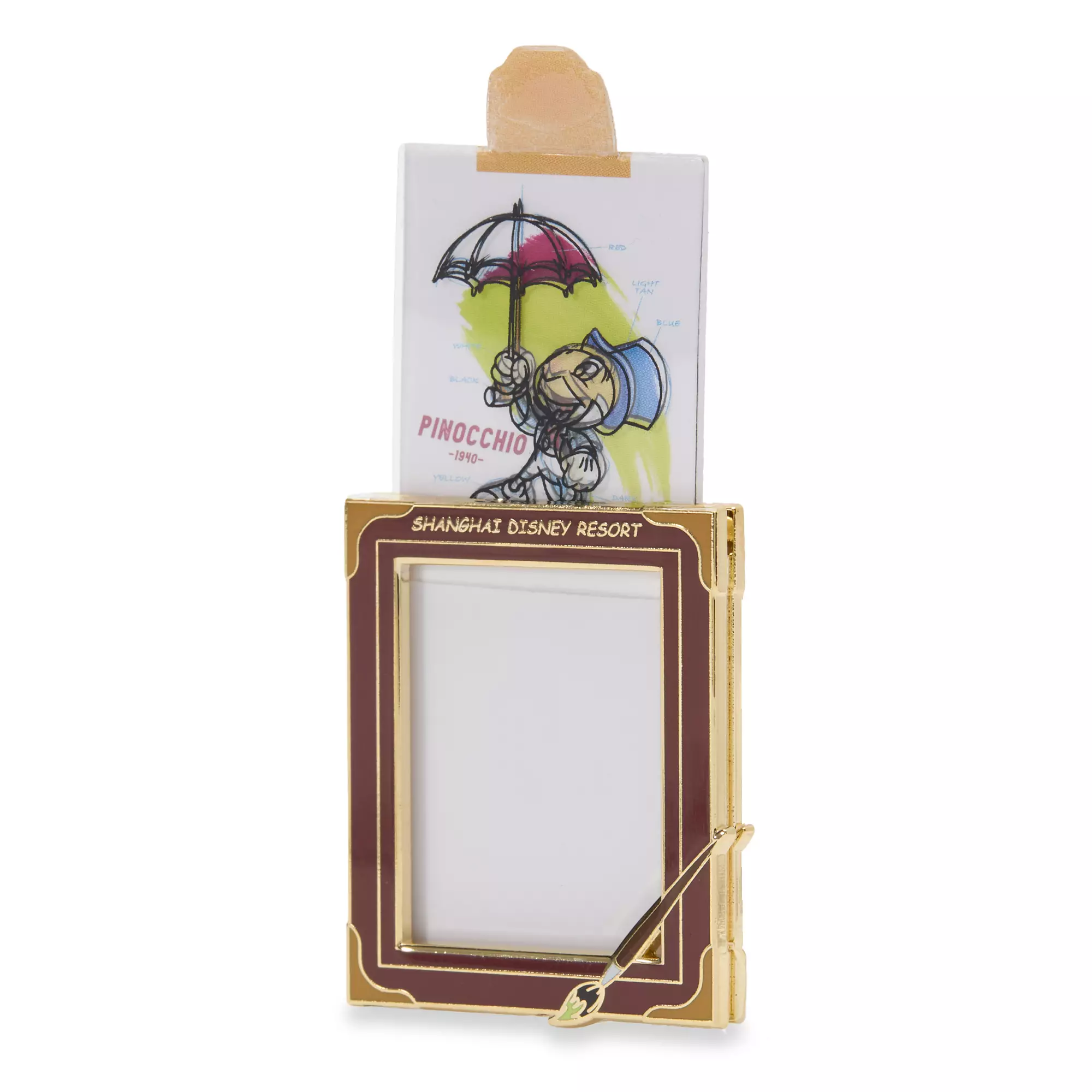 Jiminy Cricket Slider Pin – Pinocchio – Shanghai Disney Resort Slider Pin