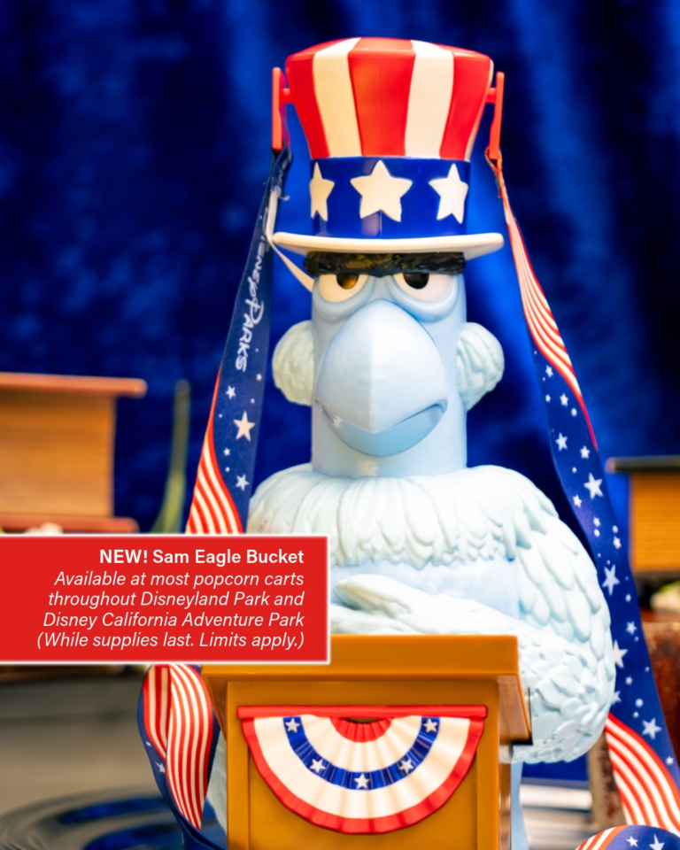 Sam Eagle Popcorn Bucket coming to Disneyland
