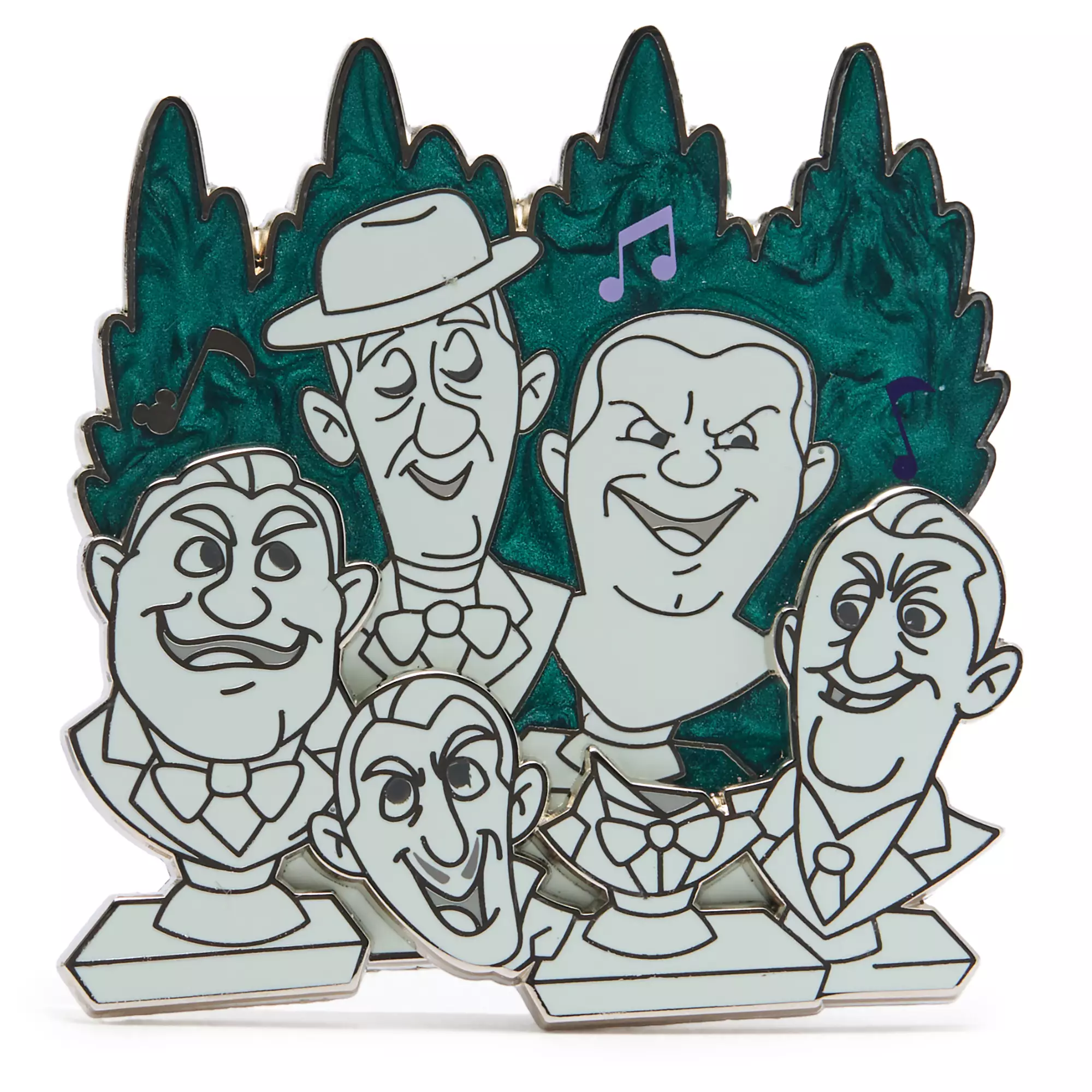 Singing Busts Pin – The Haunted Mansion – Disney Artist Collection by Robert Schilling and Jason Peltz – Limited Edition Pin