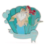 Ariel and King Triton Father's Day 2026 Pin – The Little Mermaid – Limited Release Pin