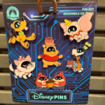 Disney Character Robots Booster Pin Set