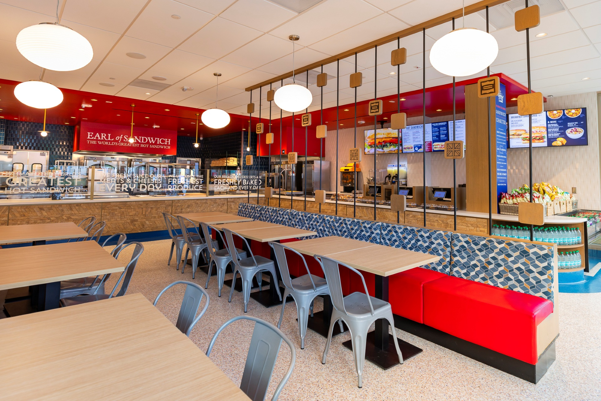 Earl of Sandwich Interior at Disneyland