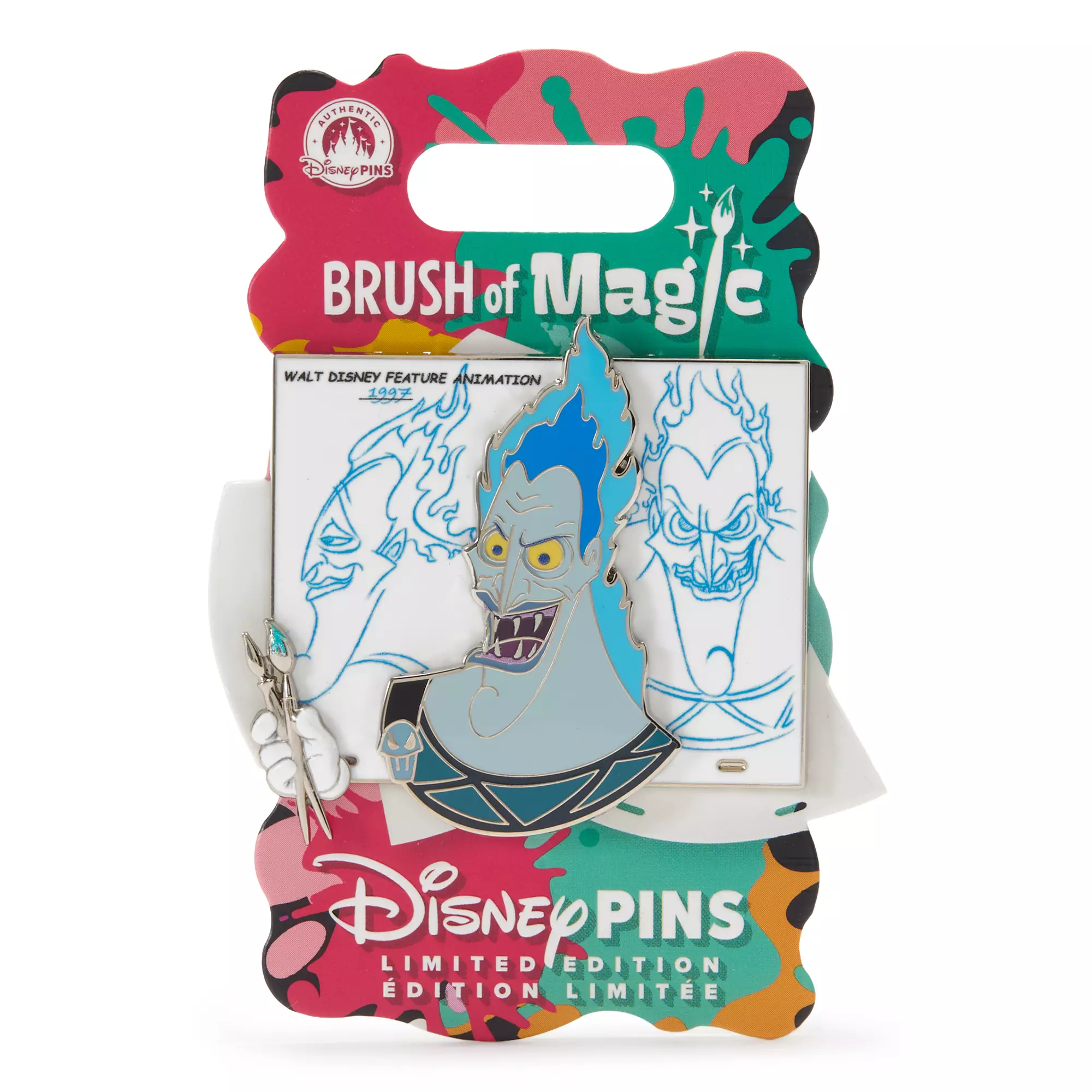 Hades Pin – Hercules – Brush of Magic – Limited Edition