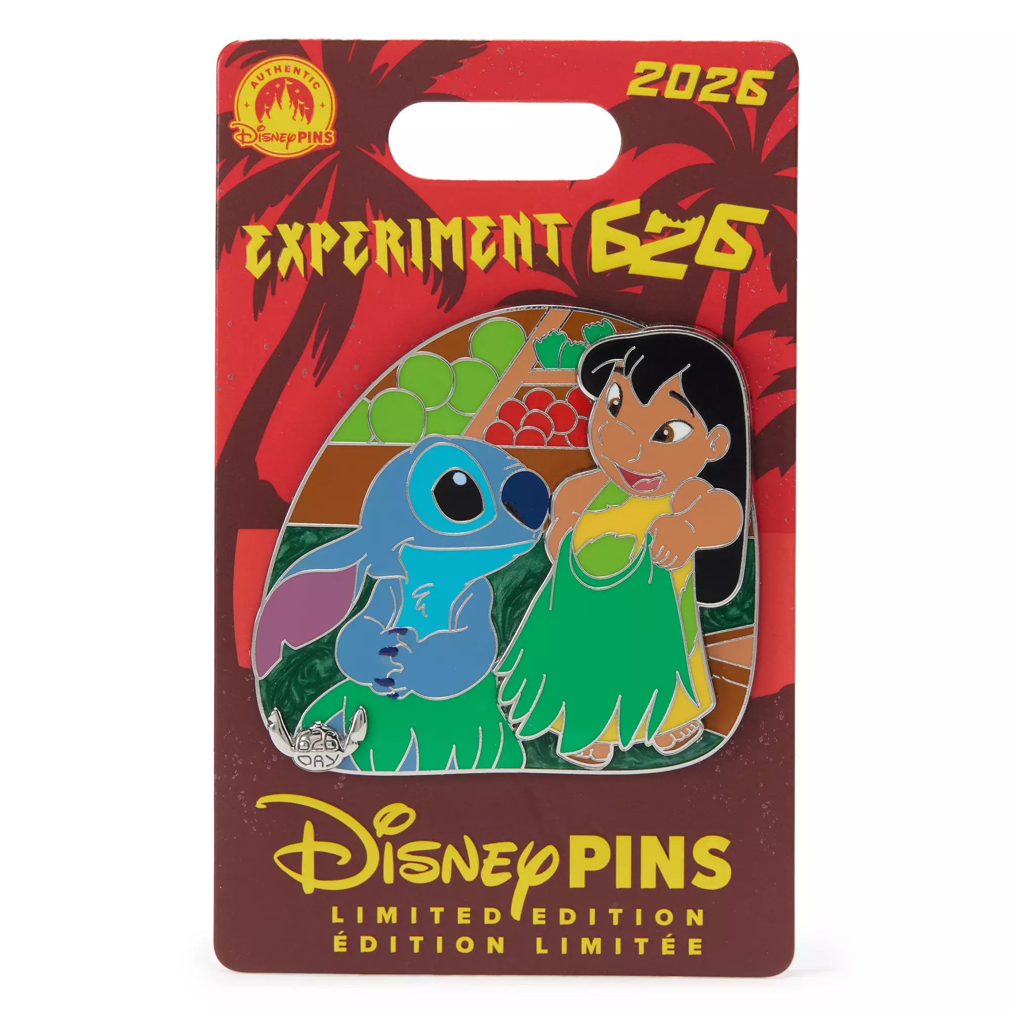 Lilo & Stitch Pin – Experiment 626 Day 2026 Pin – Limited Edition