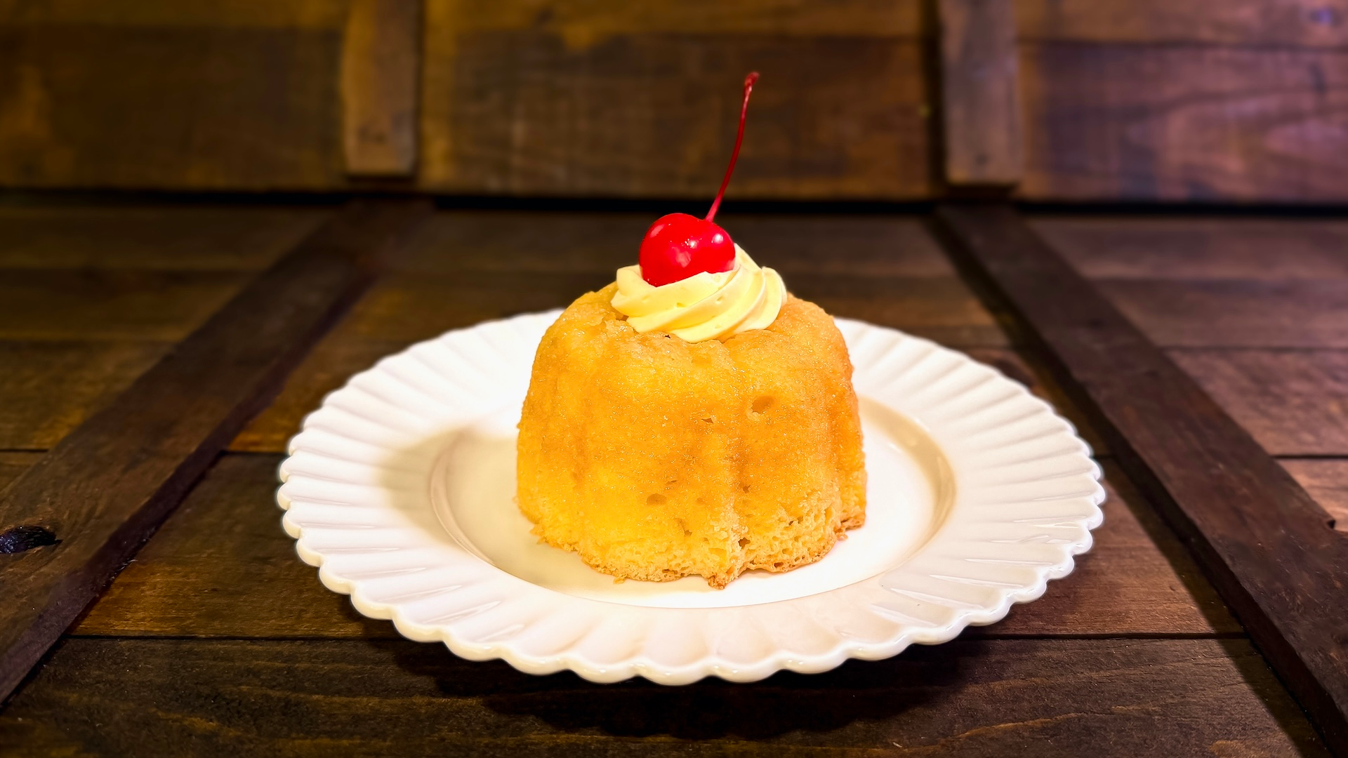 Pineapple Upside Down Bundt Cake from Plaza