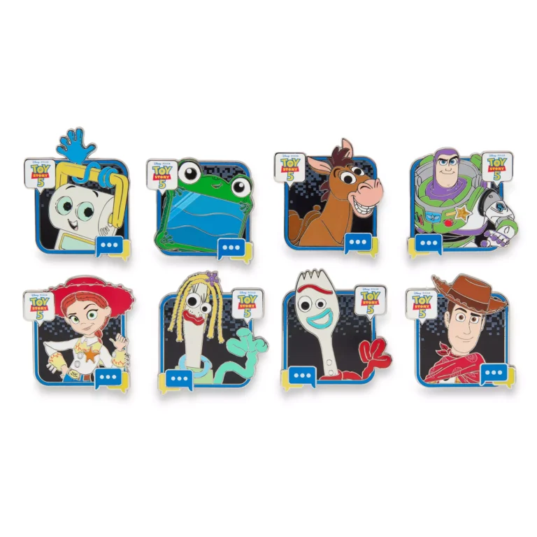 Toy Story 5 Mystery Pin Blind Pack – 2-Pc Box Set