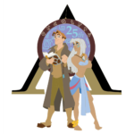 Atlantis 25th Anniversary Mini Jumbo Pin