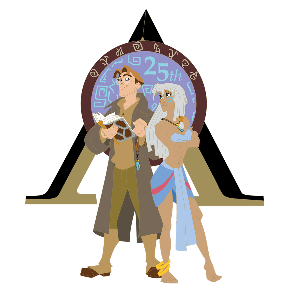 Atlantis 25th Anniversary Mini Jumbo Pin