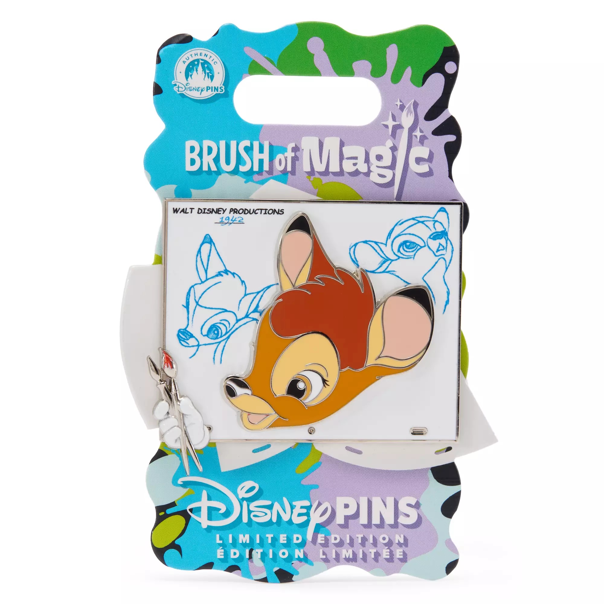 Bambi Pin – Brush of Magic – Limited Edition
