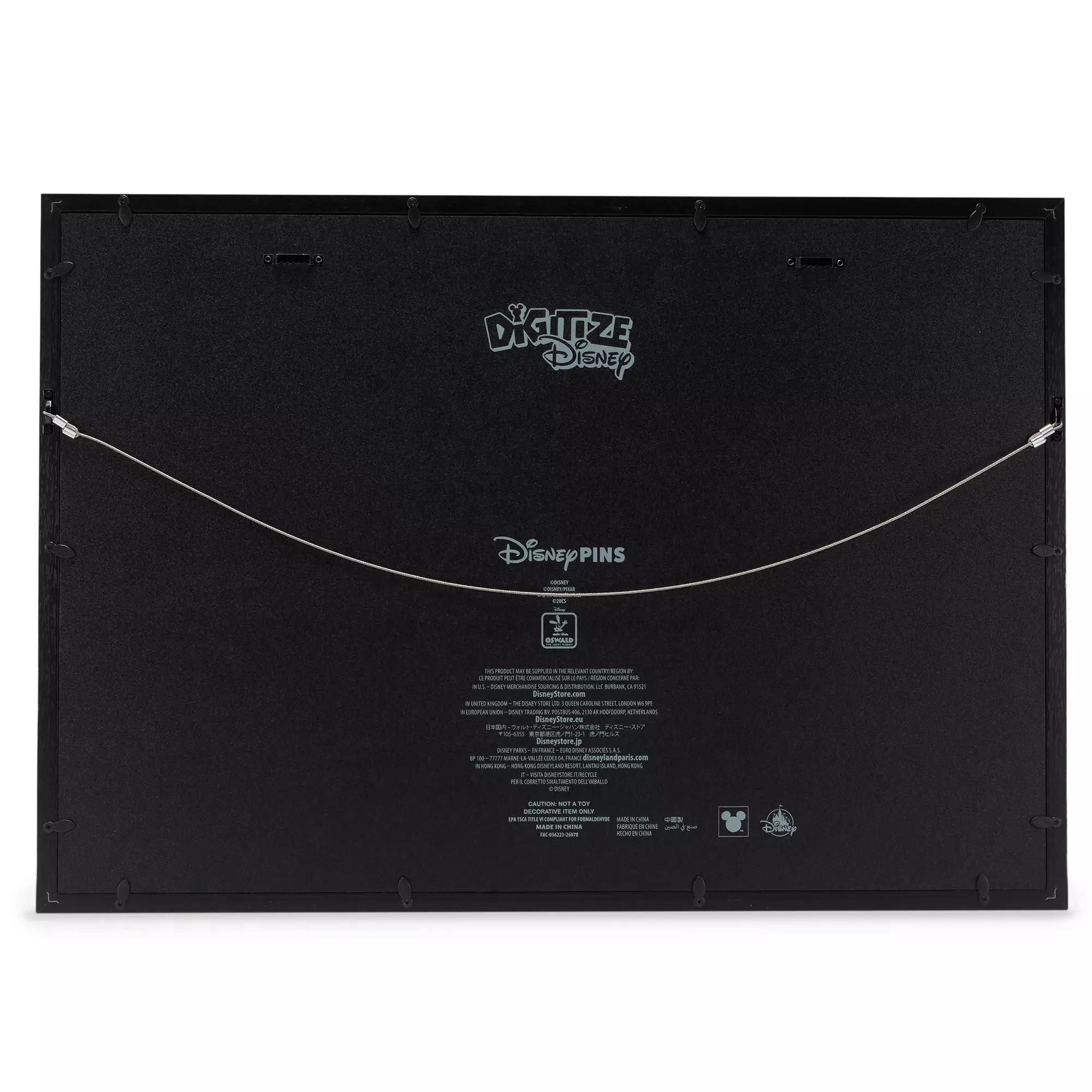 Digitize Disney Pin Display Frame and Tinker Bell Pin – Limited Release Back
