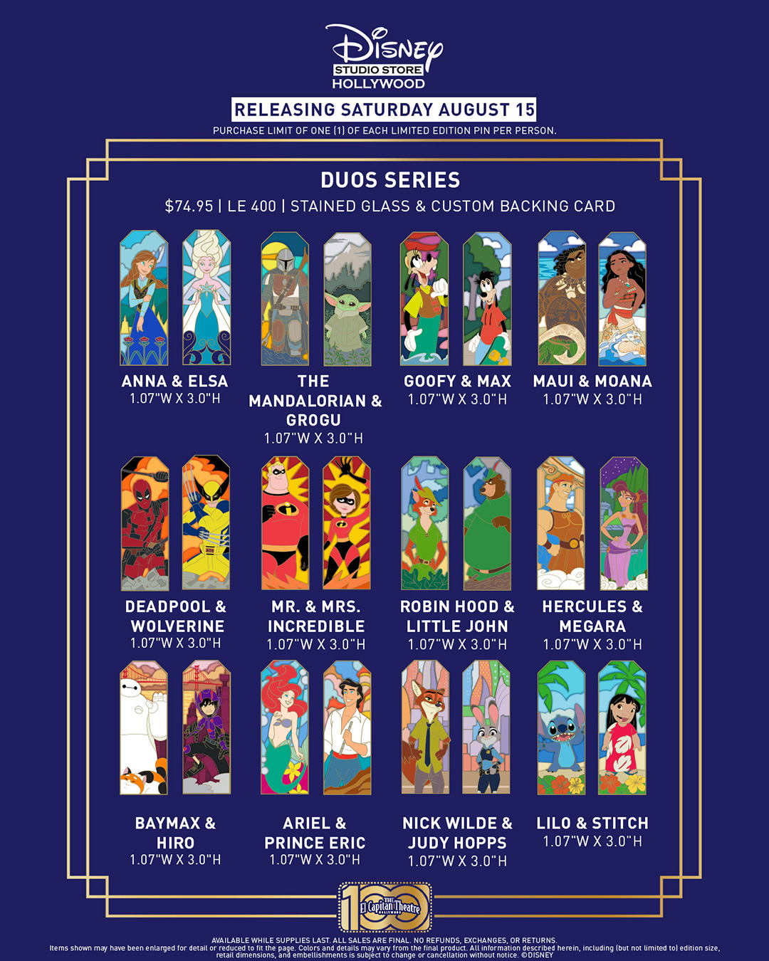 Disney Studio Store Hollywood Saturday Releases - 3