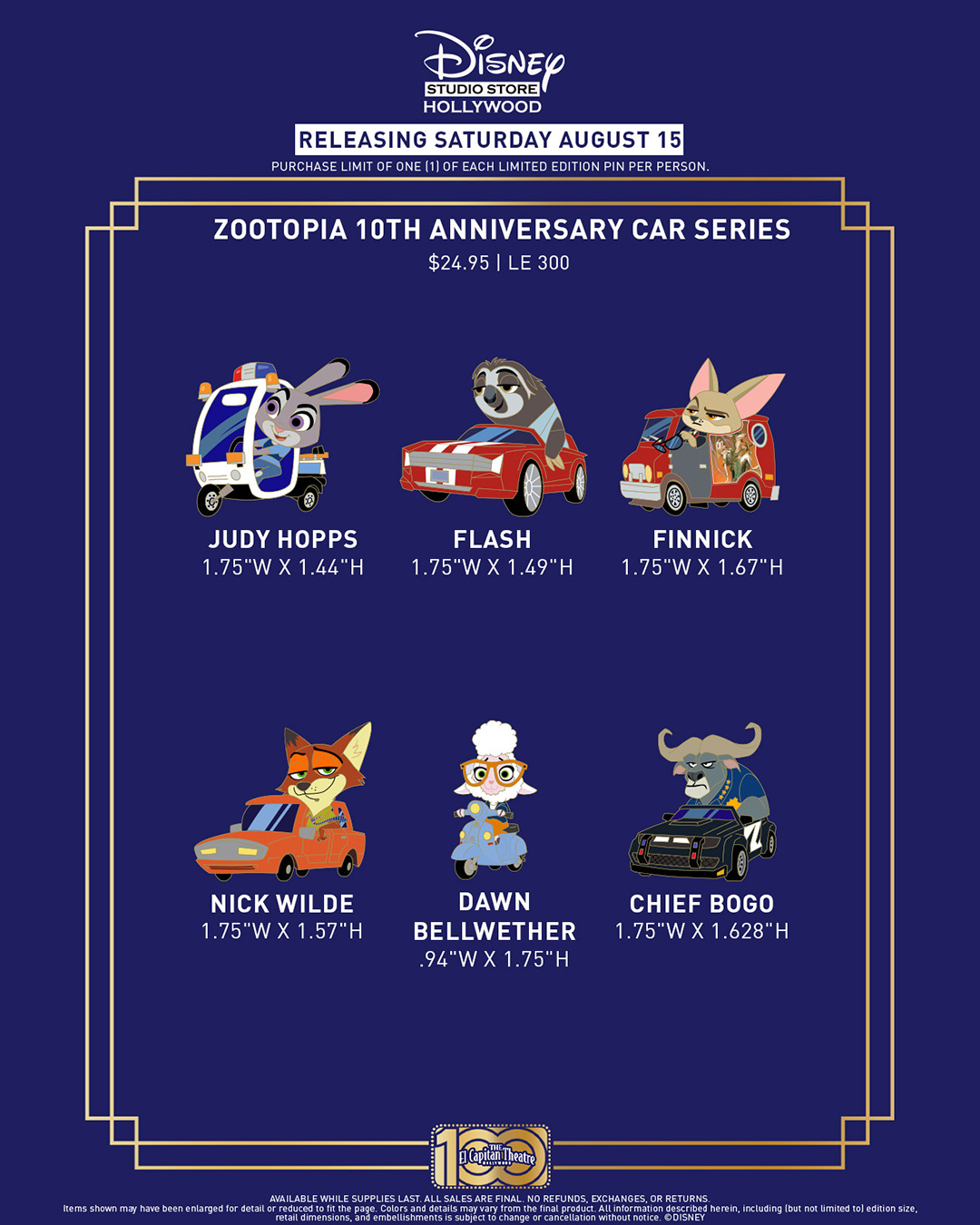 Disney Studio Store Hollywood Saturday Releases - 4