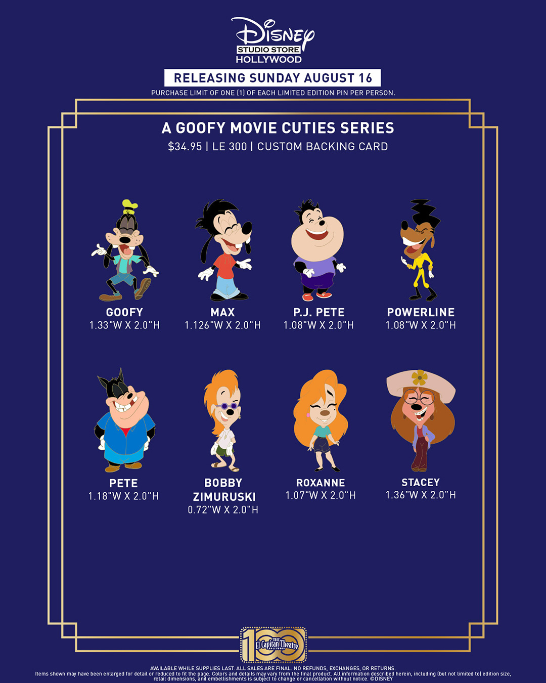 Disney Studio Store Hollywood Sunday Releases - 4