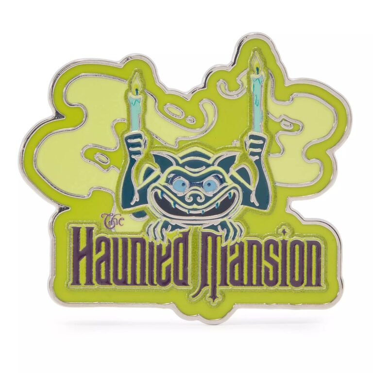 Gargoyle Glow-in-the-Dark Pin – The Haunted Mansion Pin