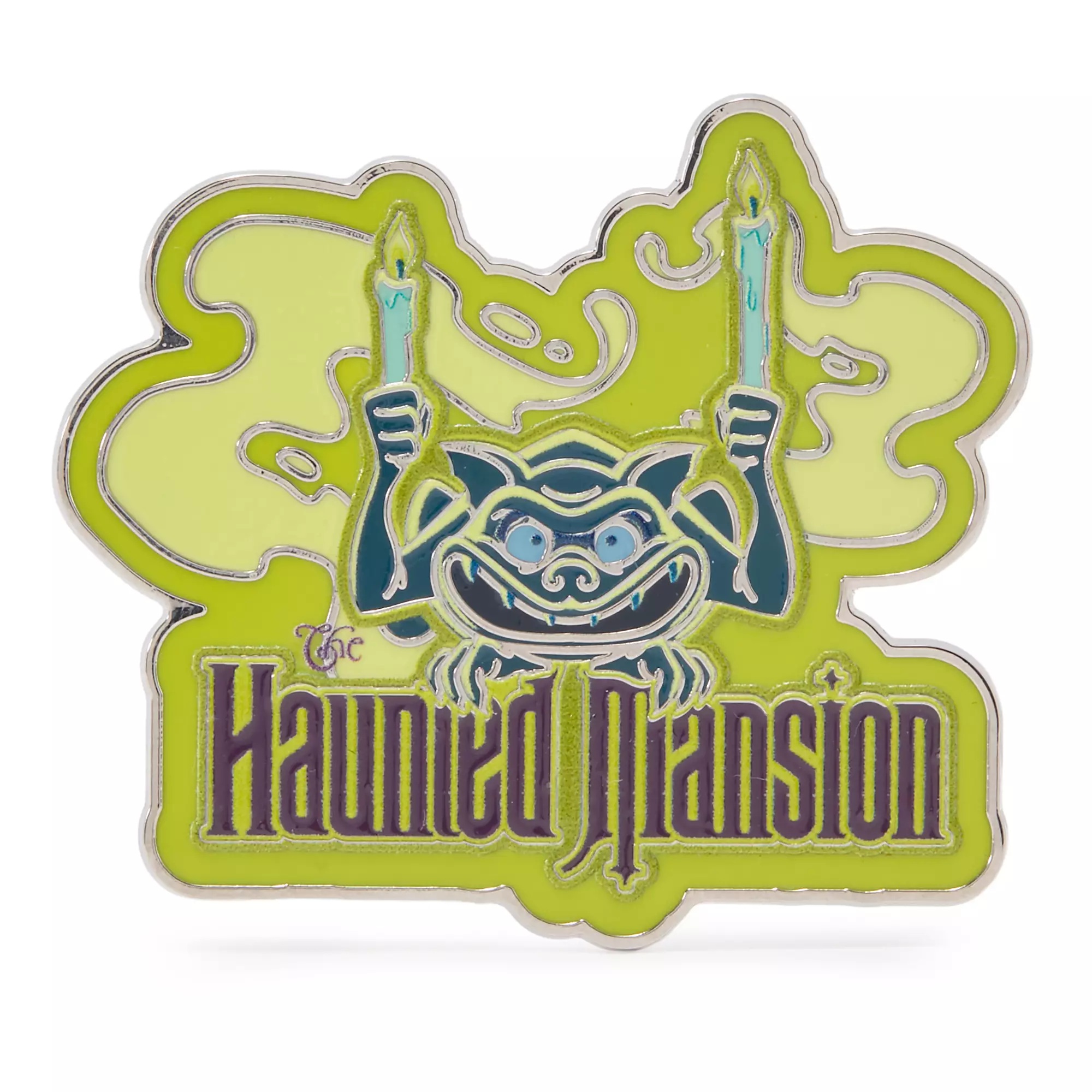 Gargoyle Glow-in-the-Dark Pin – The Haunted Mansion Pin