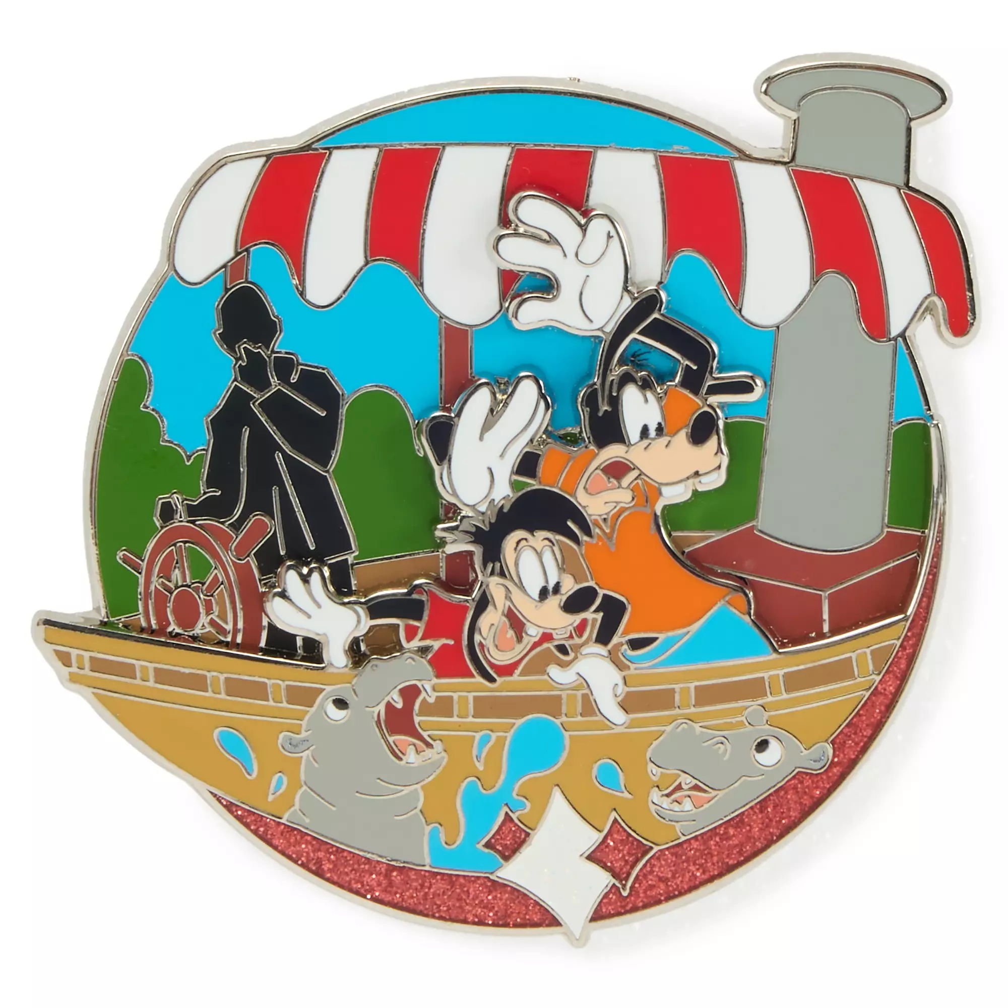 Goofy and Max on Jungle Cruise Pin – Disney Artist Collection by Jes Willis and Pati Pereira – Limited Edition Pin