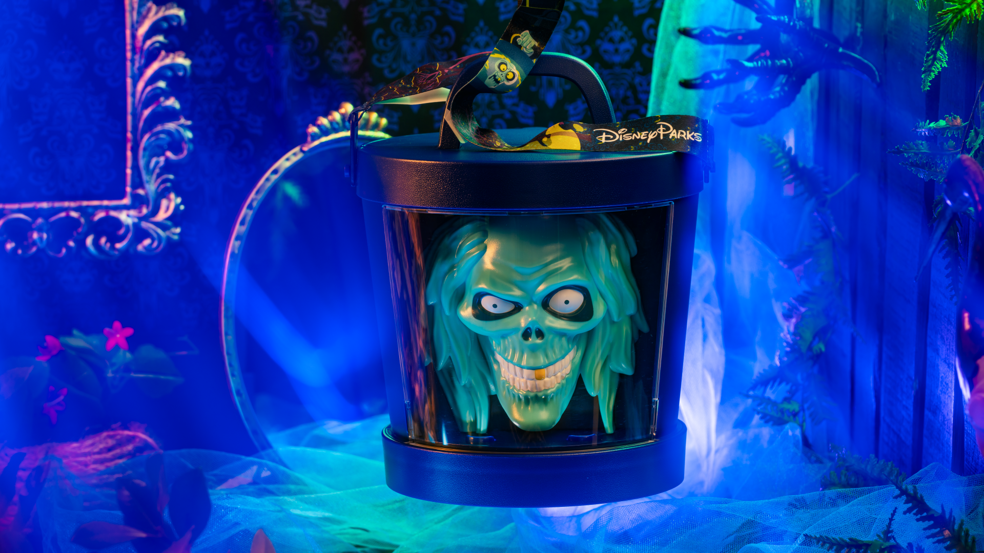 Haunted Mansion Hatbox Ghost Popcorn Bucket