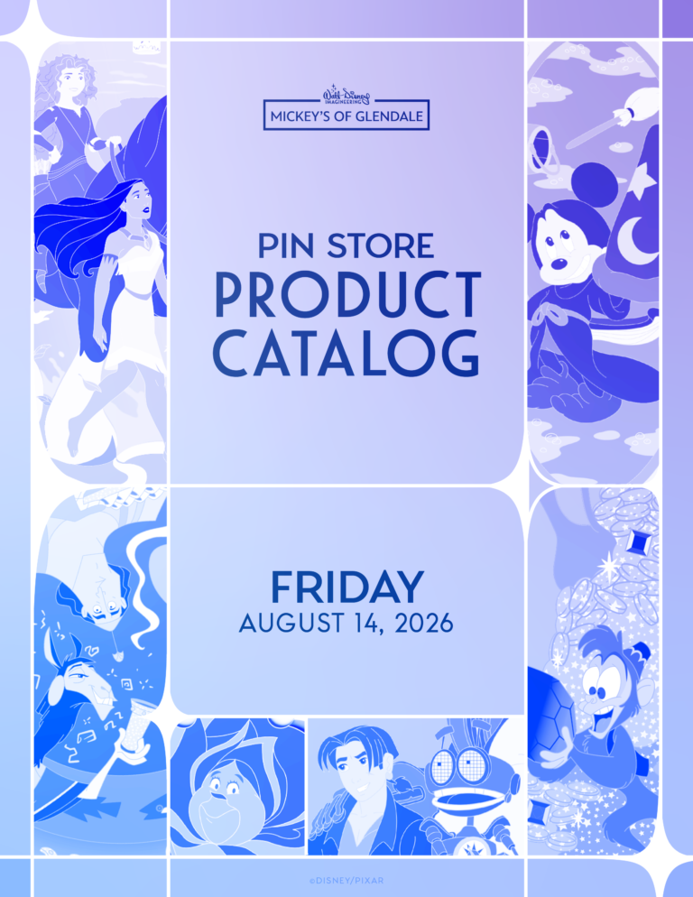 D23: The Ultimate Disney Fan Event Mickey’s of Glendale Pin Store Friday, August 14th Releases