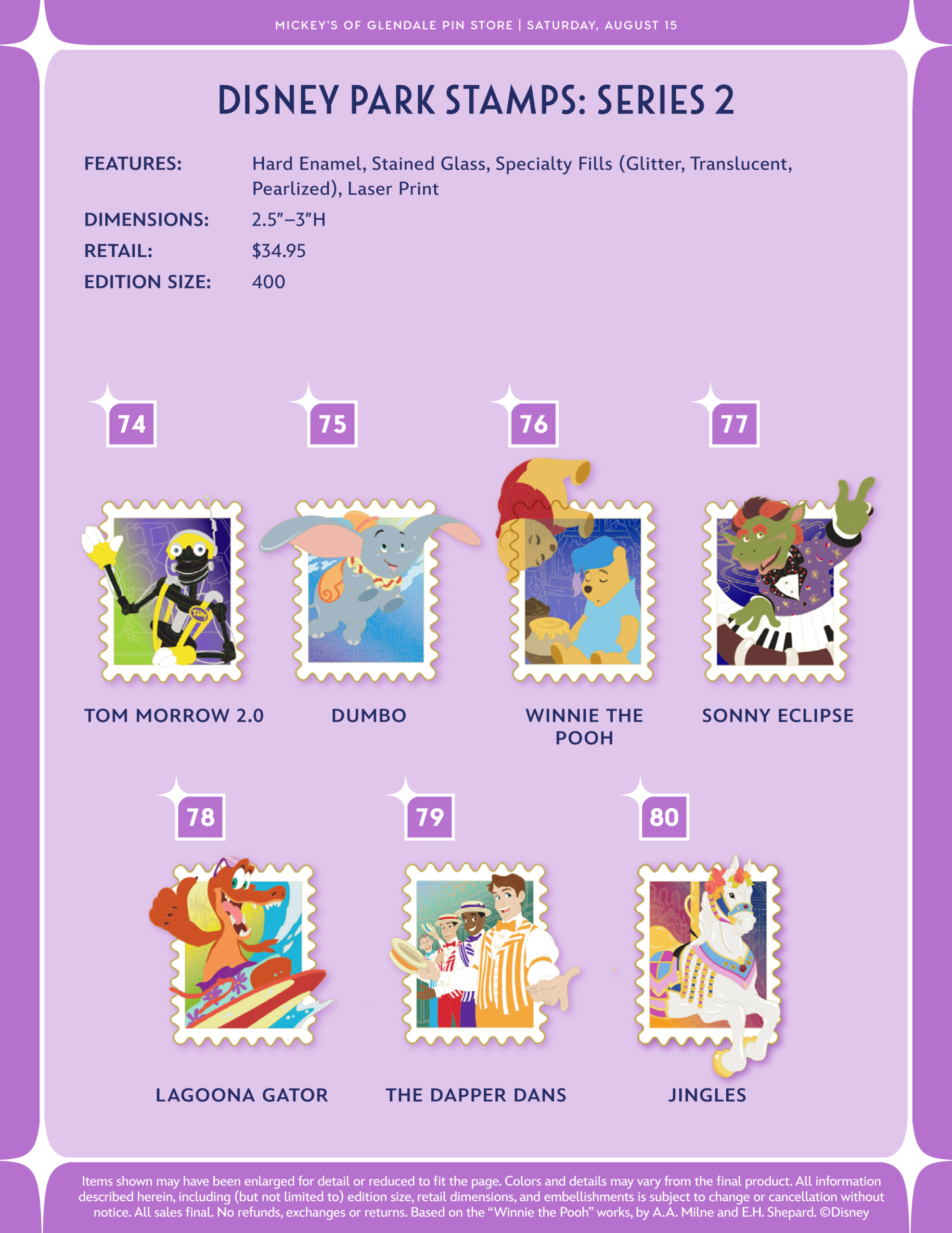 Mickey's of Glendale Pin Store Product Catalog-22
