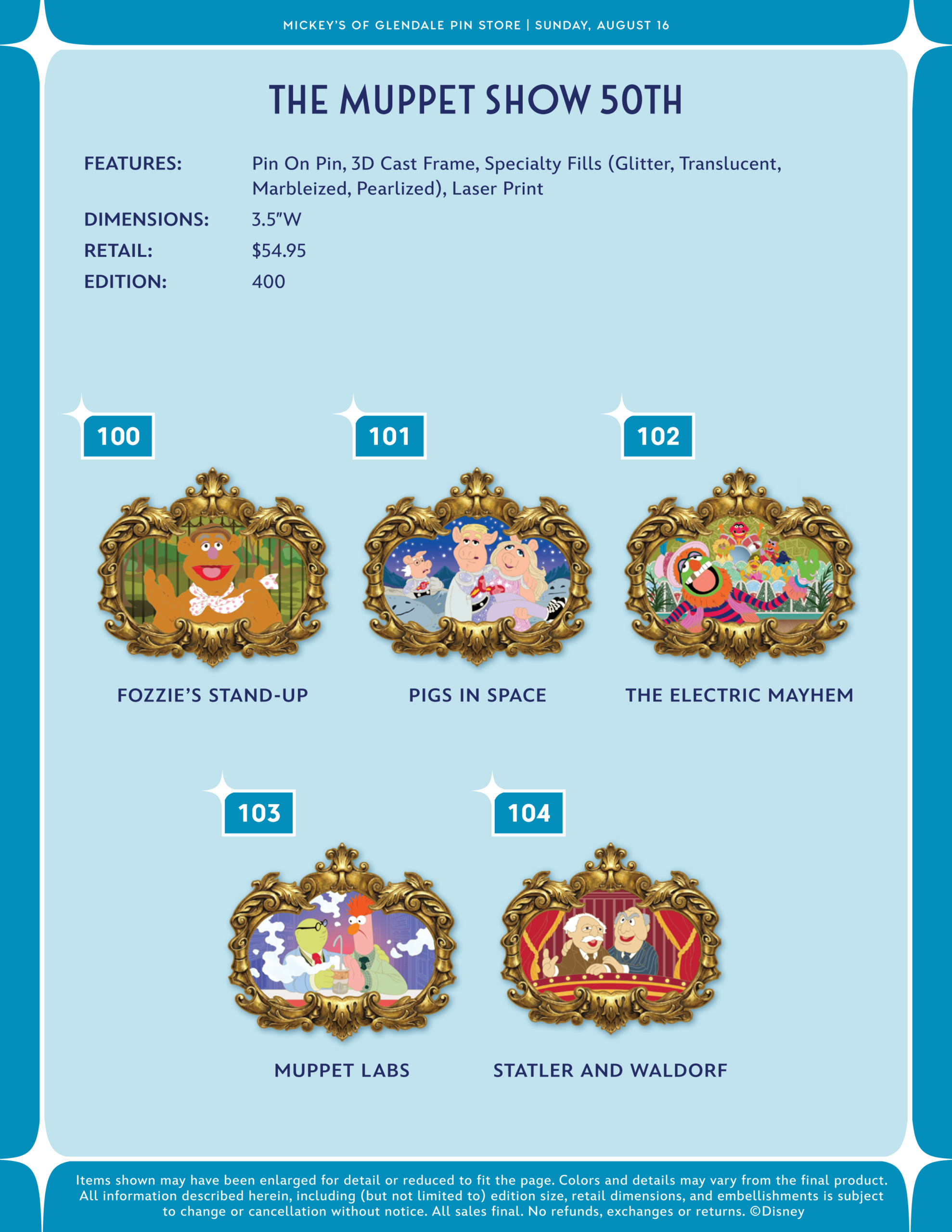 Mickey's of Glendale Pin Store Product Catalog-31