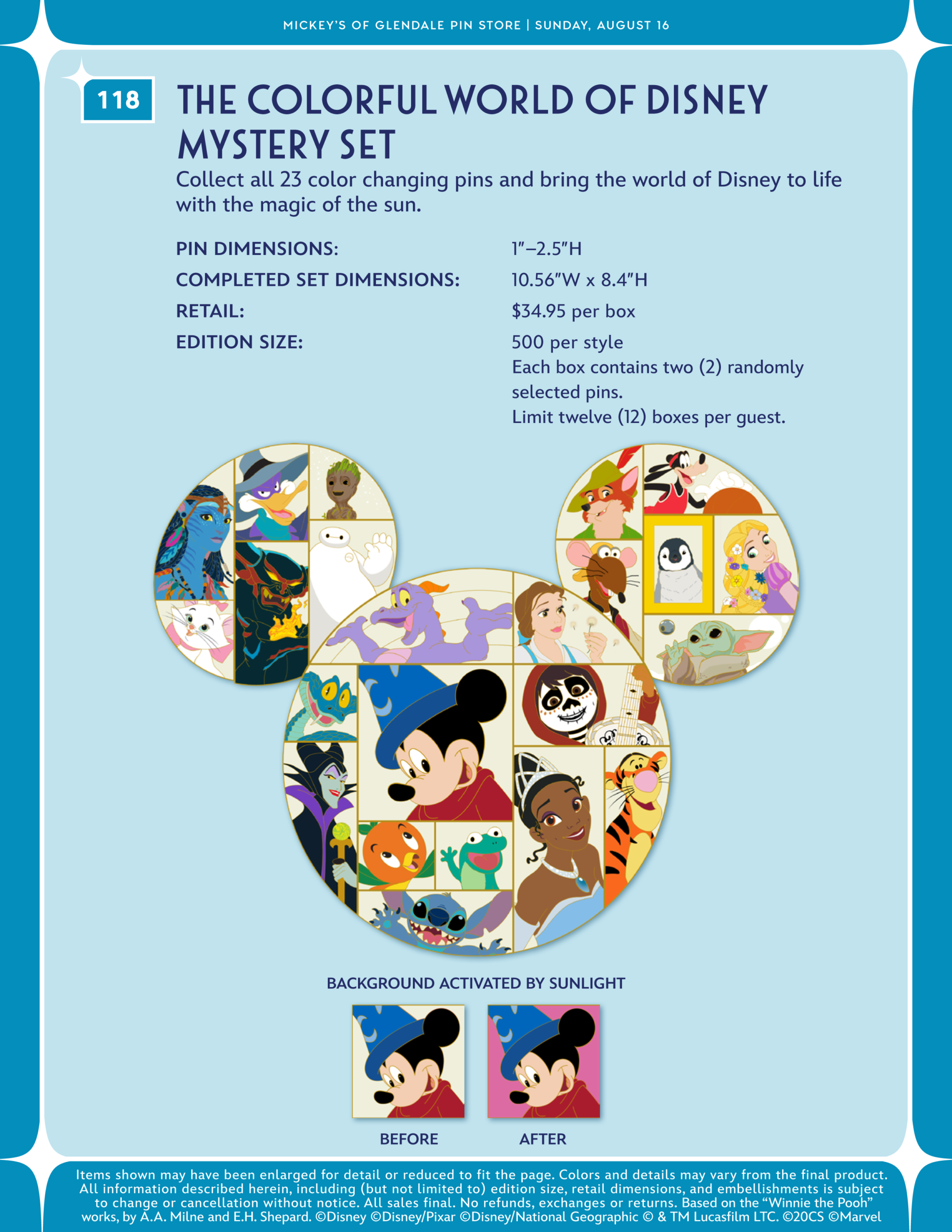 Mickey's of Glendale Pin Store Product Catalog-34