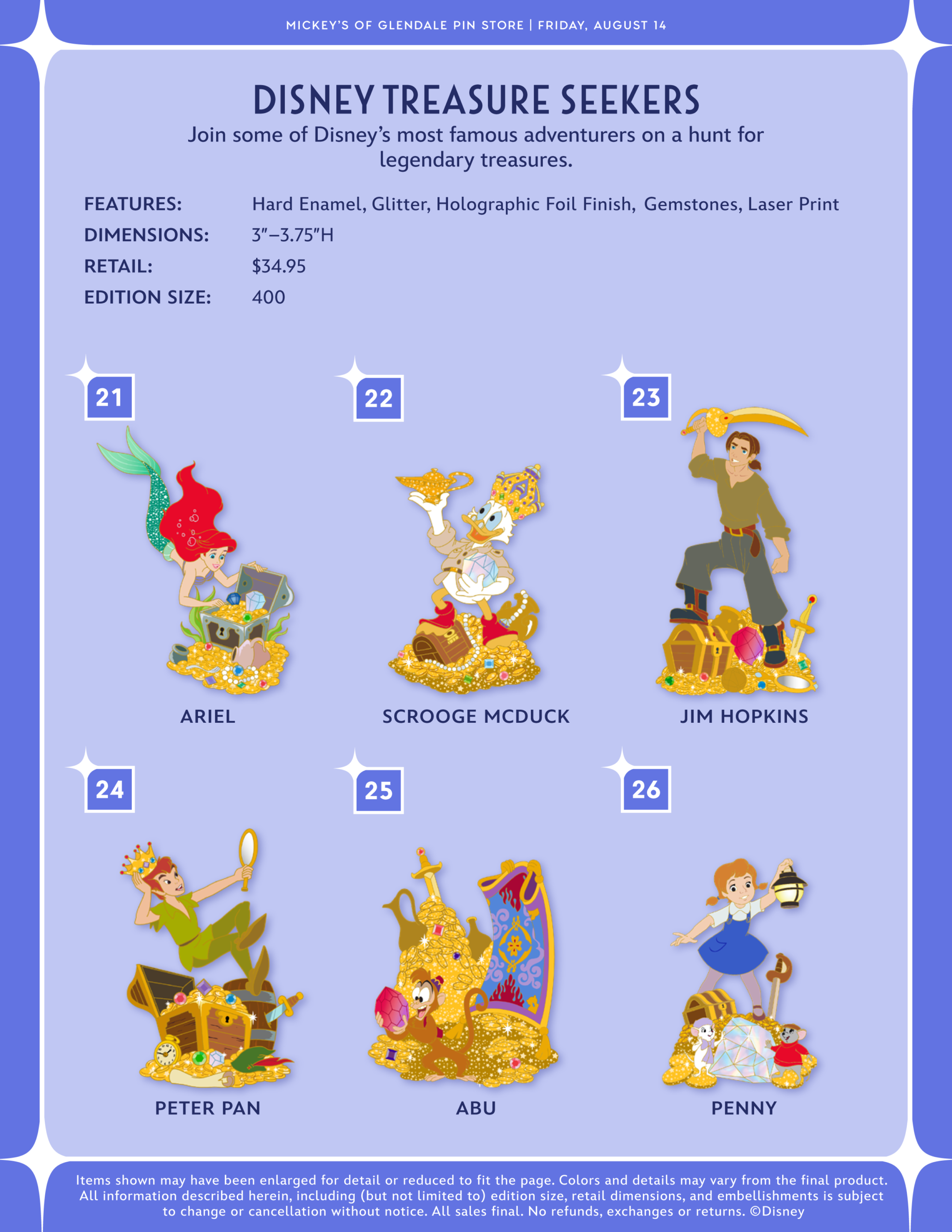 Mickey's of Glendale Pin Store Product Catalog-7